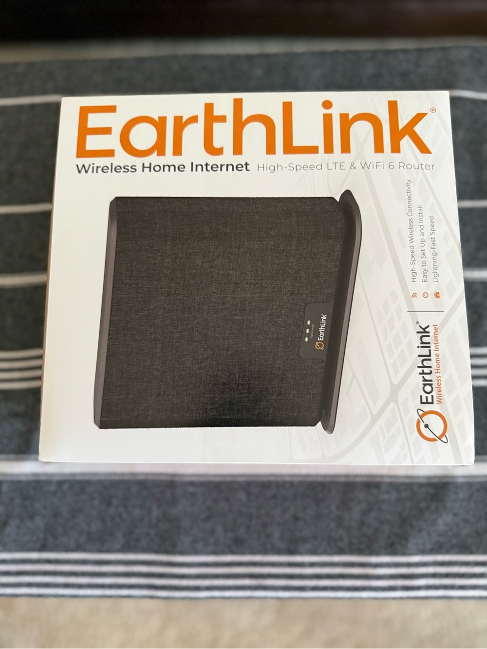 Wireless Home LTE & WiFi6 Router - Charcoal Black